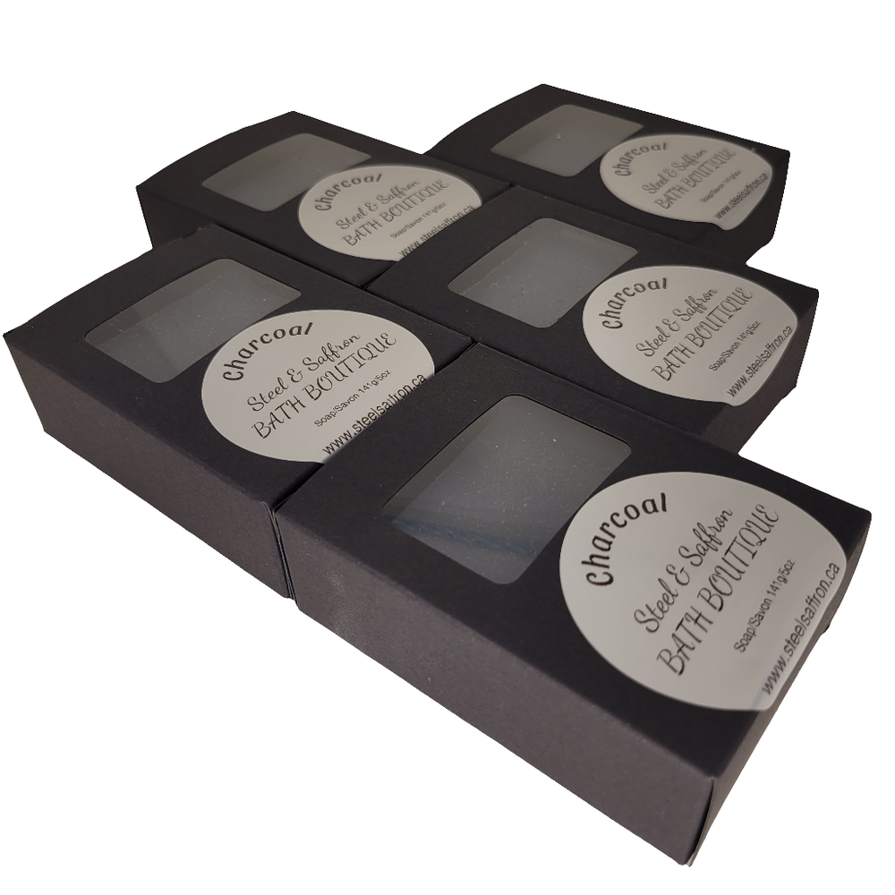 Charcoal Soap Facial Bars | 5 Pack