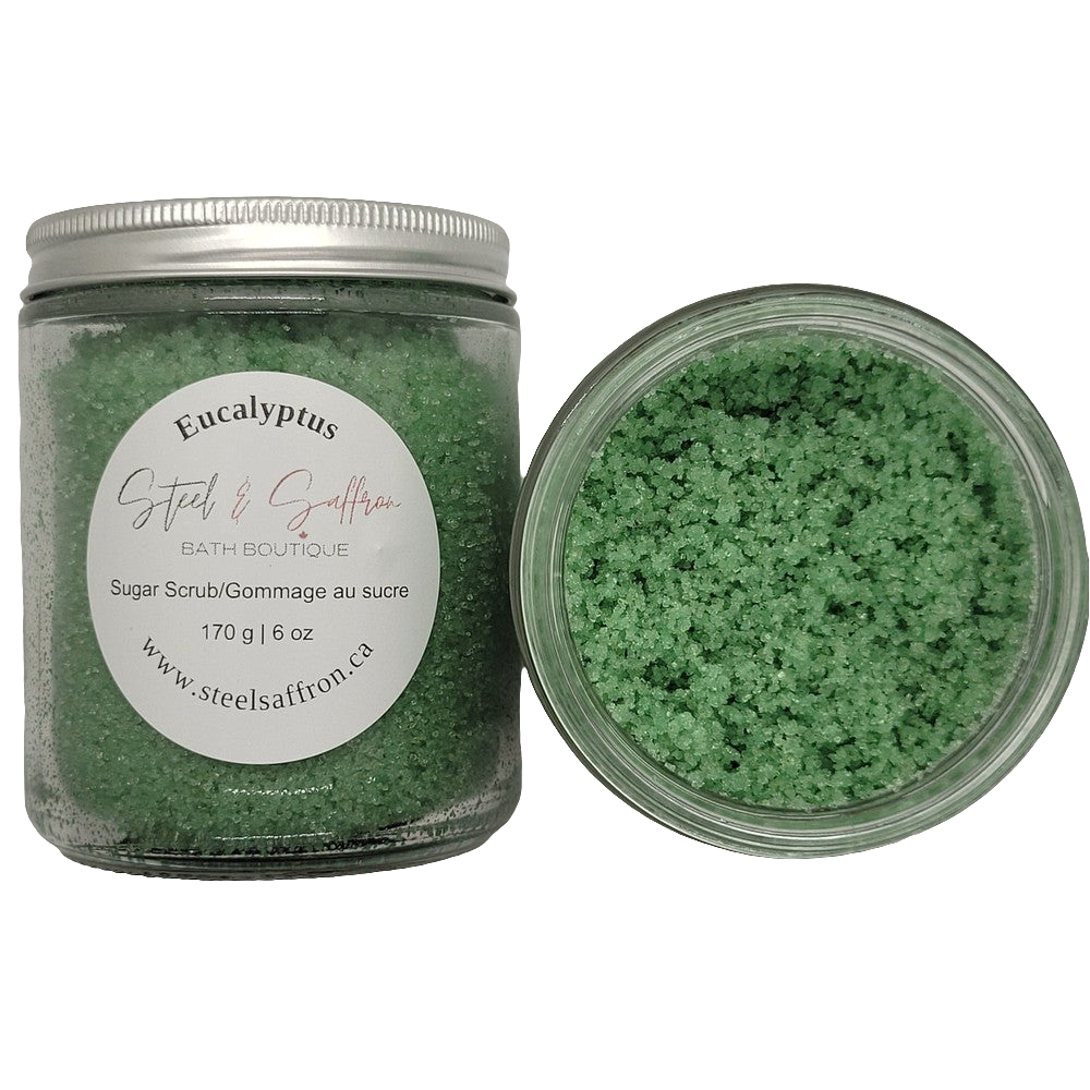 Luxury Vitamin E Infused Sugar Scrub | 8 oz | Steel & Saffron