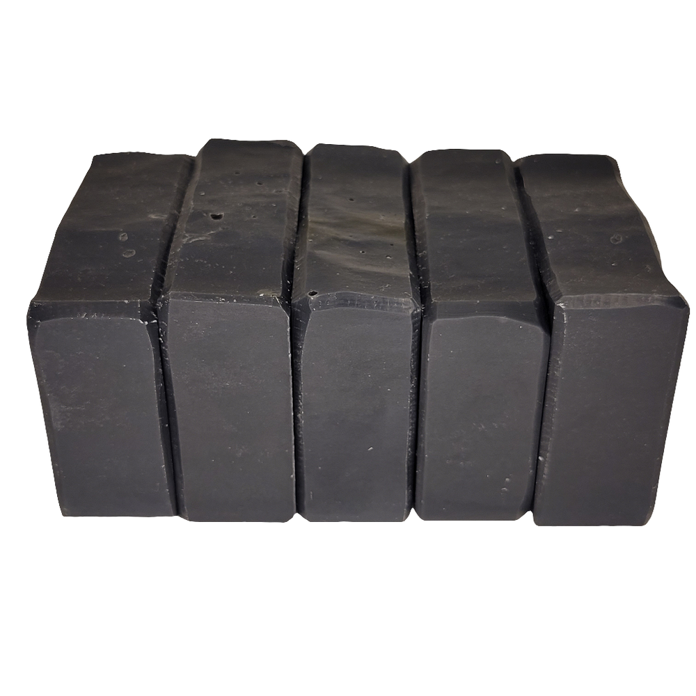 Charcoal Cleansing Soap With Shea Butter | 5 Pack | Steel & Saffron